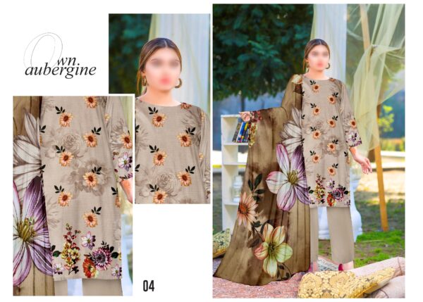 Suraj Mukhi Mid-Summer Collection 2025 by Hafsa Collection – Asif Saeed, Volume 296 – Ten Designs, Ten Colors - Image 3